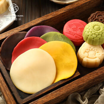 馅入糕欢牛奶桃山皮500gDIY和果子烘焙原料月饼皮馅料半成品糕点配料 /粮油调味 /烘焙原料 /烘焙馅料 商品图0