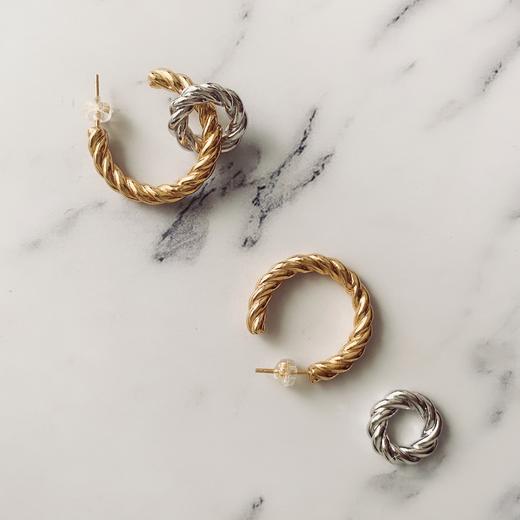 LHWINDSOR 双色双环耳环LHWindsor 商品图6