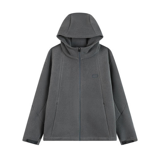 CryingCenter 毛呢绒深花灰分割外套夹克 哭喊中心 商品图5