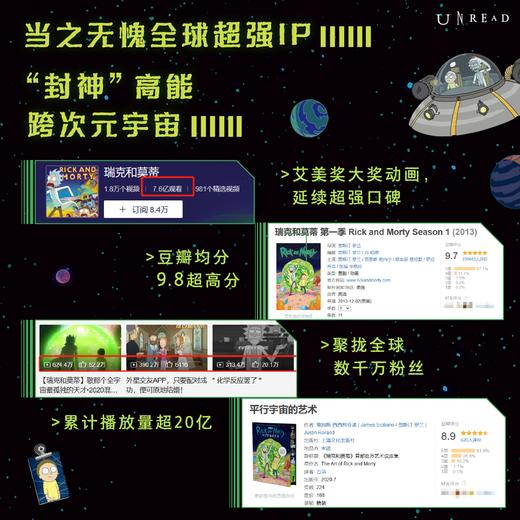 平行宇宙的艺术（暗夜特装珍藏版全2册），全球现象级大脑洞神剧《瑞克和莫蒂》官方出品设定集，第2辑全新上市【多规格】 商品图6