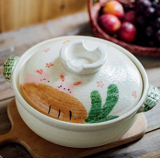 日本进口万古烧赖川-小兔兄弟胡萝卜（9号） 商品图1