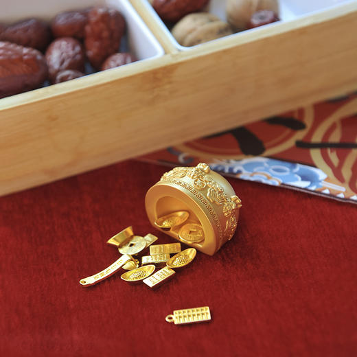 岁时请福聚宝盆冰箱贴 商品图1