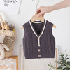 【男童针织马甲，宝宝毛衣马夹】男童针织马甲 春秋外穿宝宝毛衣 婴儿毛线马夹 婴儿毛衣马甲-QQ 商品缩略图1