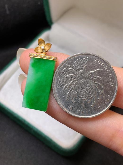 无事牌翡翠吊坠 商品图4