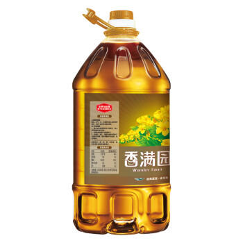 香满园食用油【保真菜籽油】非转 物理压榨特香菜籽油5L 世界500强出品 /粮油调味 /食用油 /菜籽油 商品图2