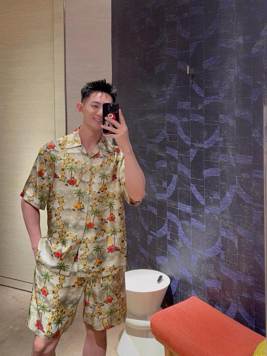 驴家 椰树套装·短裤（JN） 商品图0