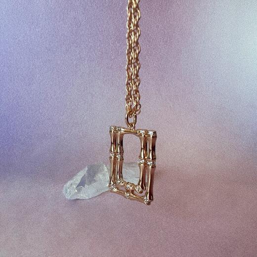 LHWINDSOR 竹节毛衣链长链欧美ins项链 商品图7