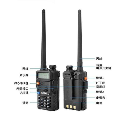 BAOFENG宝峰UV-5R大功率USB对讲机户外餐饮民用厂家直供 商品图3