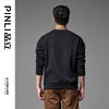 PINLI品立秋装新款纯色套头长袖卫衣男士宽松百搭休闲上衣潮GD223309324 商品缩略图2