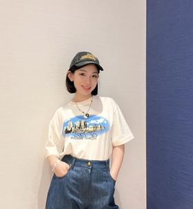 驴家 新款山河针织短袖T （JN）