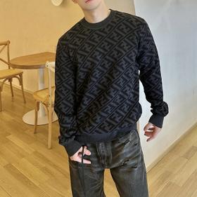 F家 斜纹FF套头针织衫（JN)