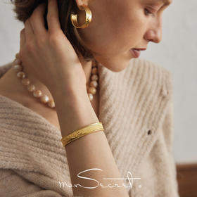 monSecret 旭日开口手镯