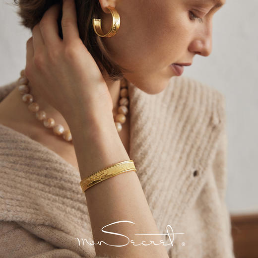 monSecret 旭日开口手镯 商品图0