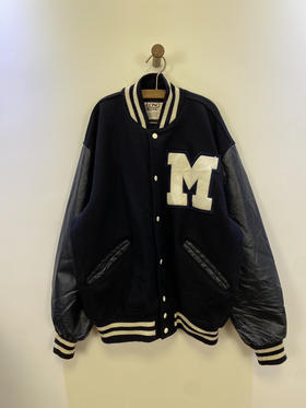 90年代 Vintage DeLONG 美国制 棒球外套 校队外套 休闲外套 _CJK(XL)