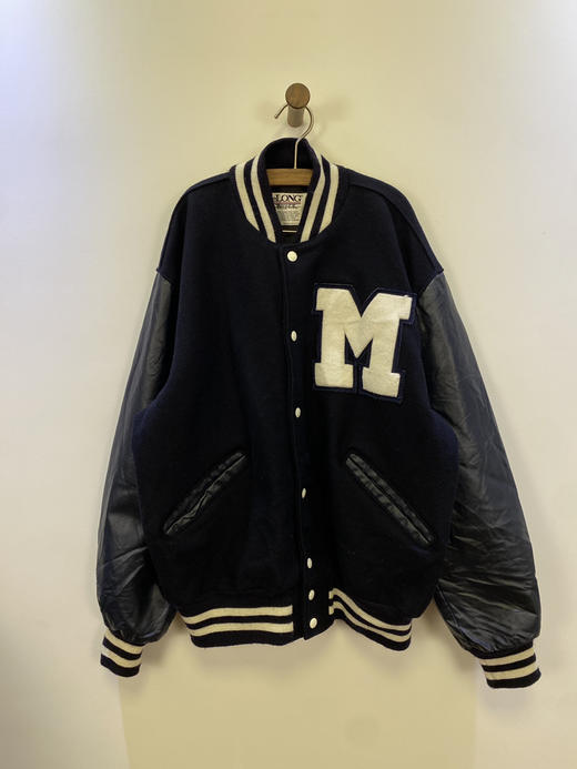 90年代 Vintage DeLONG 美国制 棒球外套 校队外套 休闲外套 _CJK(XL) 商品图0
