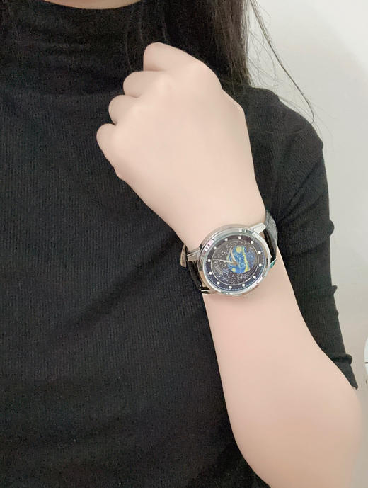 VAN GOGH 梵高 男士手表 闪烁星空小众轻奢时尚简约腕表 商品图1