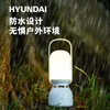 HYUNDAI手提户外露营灯音箱YH-F018 米色 商品缩略图2