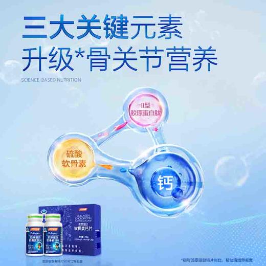 汤臣倍健胶原蛋白软骨素钙片优惠装礼盒90片x2瓶 商品图2