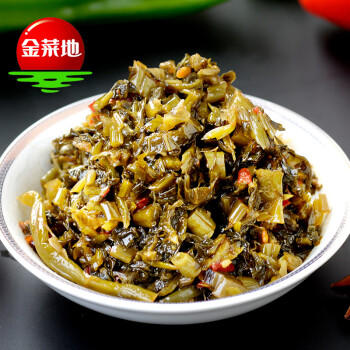 金菜地100g*5袋微辣雪里蕻下饭拌面雪菜小菜安徽特产 /粮油调味 /调味品 /榨菜/酱腌菜 商品图3