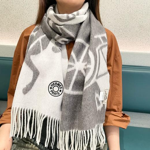 上新2024爱马仕男女款围巾且买且珍惜~(TL) 商品图2