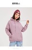 丁摩 大码连帽卫衣不加绒女士棉卫衣新款外套连帽潮流女士上衣ZF009 商品缩略图4