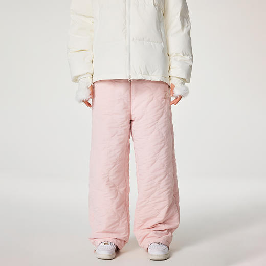 【Achock官方店】冬季保暖90白鸭绒羽绒裤潮牌美式休闲工装裤情侣 商品图0