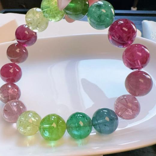 12mm-13mm单圈人鱼碧玺手串 商品图3