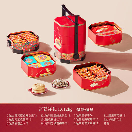 臻味&上新了故宫-1.012kg宫廷祥礼礼盒 商品图1