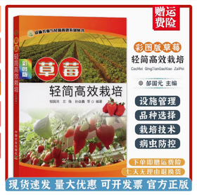 草莓轻简高效栽培 彩图版【官方正版，可开发票，下单时留开票信息和电子邮箱】