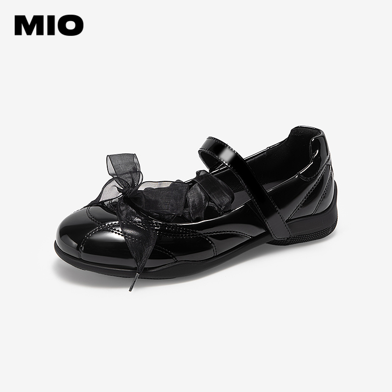 MIO米奥绑带甜美时尚芭蕾鞋圆头低跟玛丽珍女单鞋M251466906