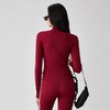 跃牌【禅语梵心】美式辣妹瑜伽服女休闲外套长袖拉链运动健身上衣WT4707 商品缩略图3