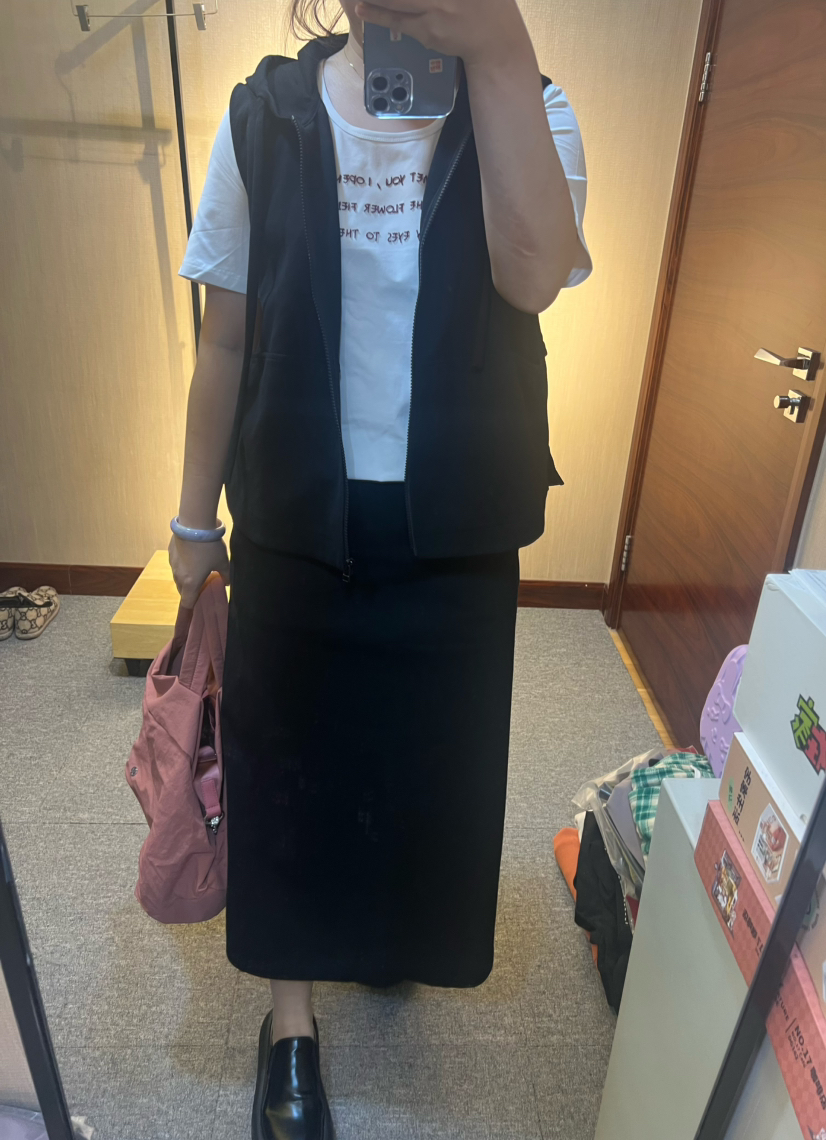 【超级爆款必入款】水淼2025春新品超显瘦超百搭爱心挂件超爱半身裙0781