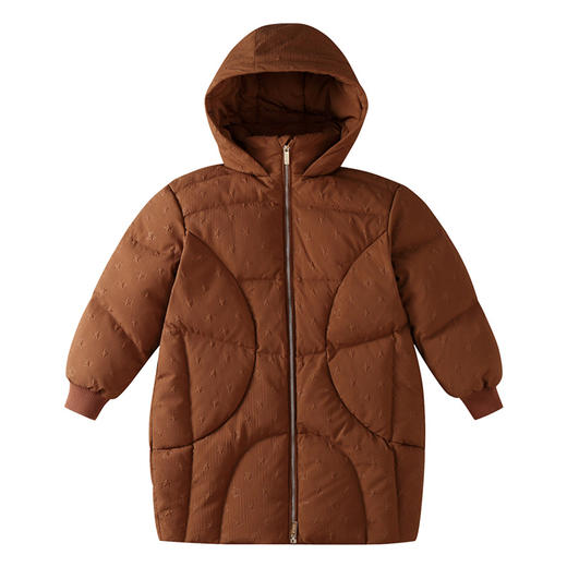 【极寒-15~-5℃】女童长款长羽绒外套85绒子冬季新款安奈儿童装实体店同款AG445809 商品图6