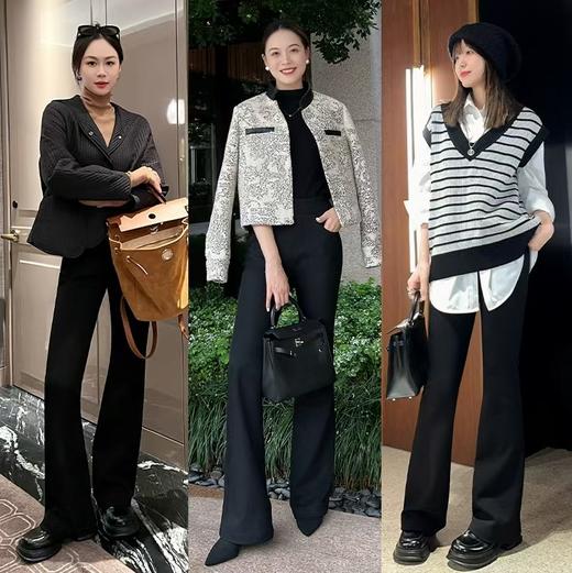 新增薄款美洋同款妖精裤 无敌大长腿瘦瘦加绒滋润裤 商品图4