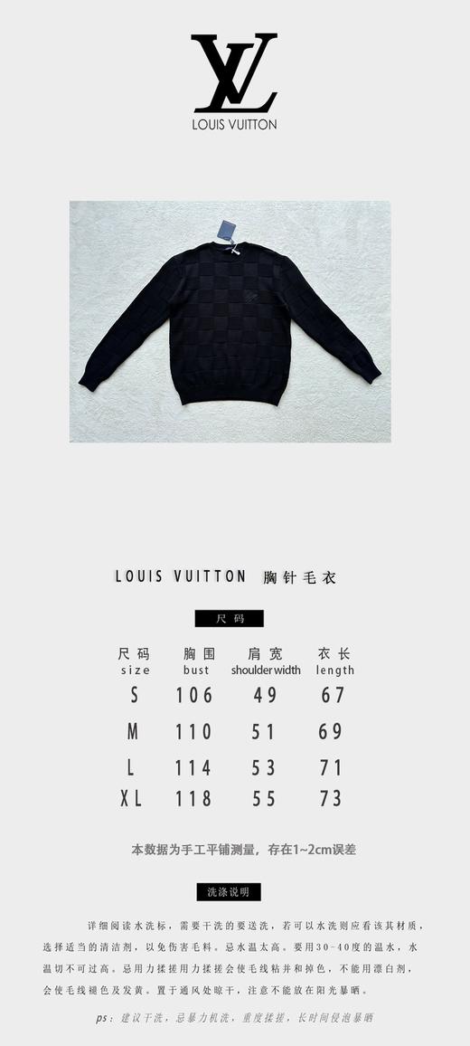 驴家 缝线圆领棋盘格针织衫 （JN） 商品图4