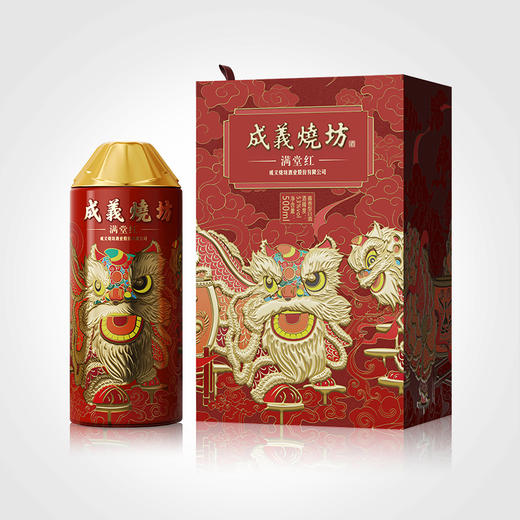 贵州茅台镇 成义烧坊（满堂红）酱香型白酒  500mL（53度） 商品图0