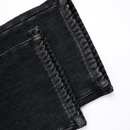 【新品上新】HX 秋冬季水洗直筒牛仔长裤C201440029101 商品图11