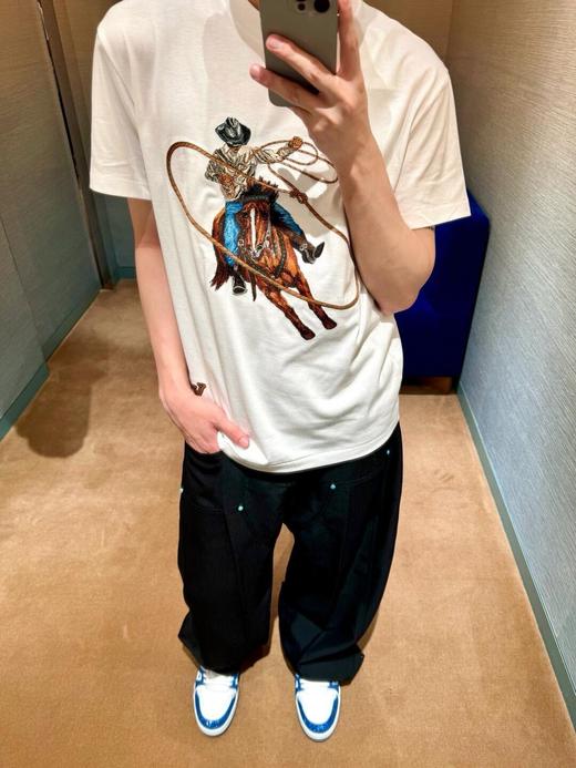 驴家 西部牛仔刺绣短袖（JN） 商品图3