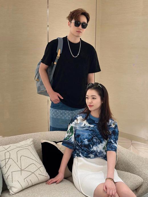 驴家 海浪印花圆领短袖（JN） 商品图0