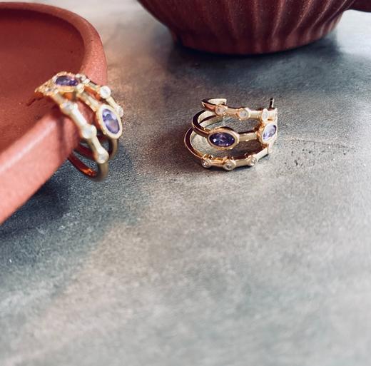 LHWINDSOR 薰衣草星璀耳环LHWindsor 商品图6