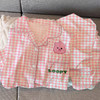 【时尚黄格子，少女心爆棚】春秋季新款黄色格子 少女凯蒂猫印花睡衣 时尚舒适长袖长裤-QQ 商品缩略图10