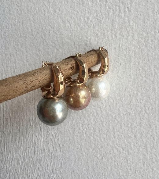 LHWINDSOR原创设计Caramel太妃糖珍珠耳环 商品图8