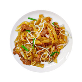 陈克明面条 米粉河粉900g 爽滑扁面薄爽滑软代餐夜宵宽面拌面汤面米面  /粮油调味 /挂面 /传统挂面 商品图2