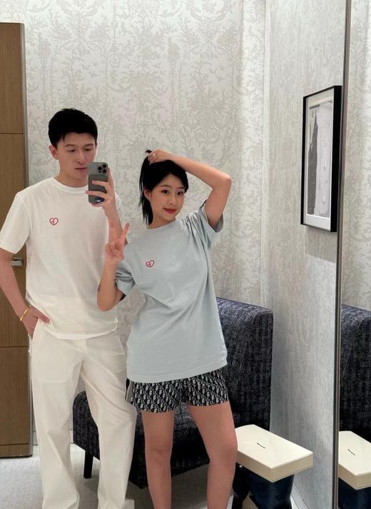 D家 七夕心形绣花短袖（JN） 商品图2