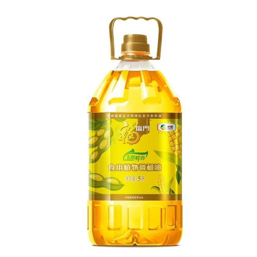 福临门玉米鲜香食用植物调和油5L 商品图0