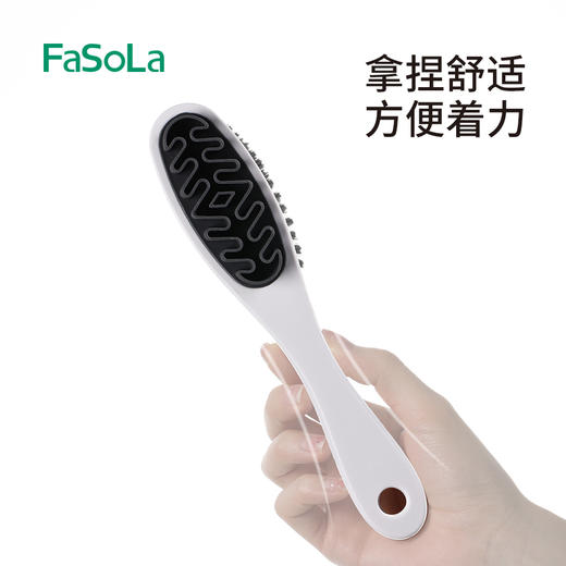 FaSoLa鞋刷子家用洗鞋刷子刷鞋洗衣衣服刷软毛不伤鞋板刷多功能专用神器 商品图4