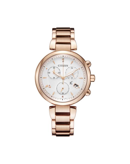 VIP-FB1456-65A 西铁城Citizen西铁城xC系列光动能不锈钢镀樱花女士手表FB1456-65A 商品图0