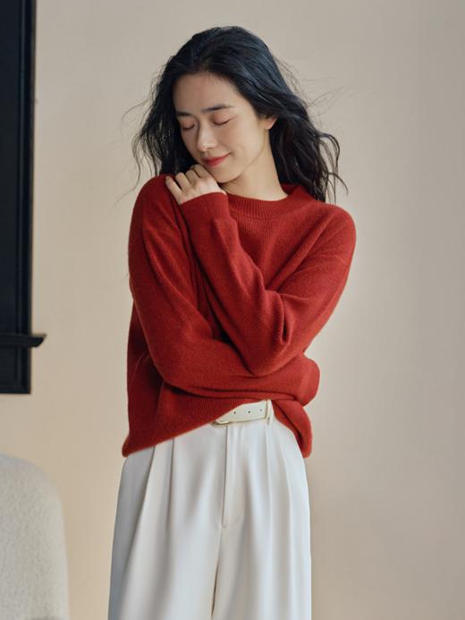 邓肯羊绒半高领毛衫FZ0082 商品图5