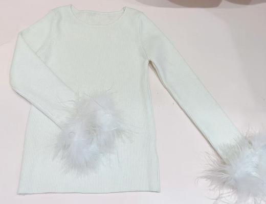 羽毛针织衫 商品图1