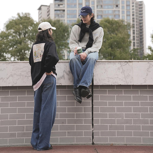 Element “Let's Together" 印花套头圆领卫衣 商品图2